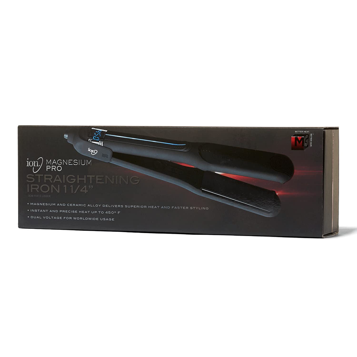 Ion Magnesium Flat Iron 1.25 Inch