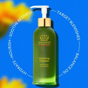 Tata Harper Clarifying Cleanser, Blemish, Oil-Control Face Wash, 100% Natural, Made Fresh in Vermont, 125ml