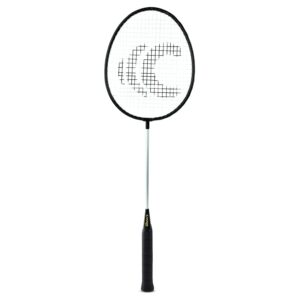 cannon sports badminton steel racket for beginner players & practice with grip (26 inches)