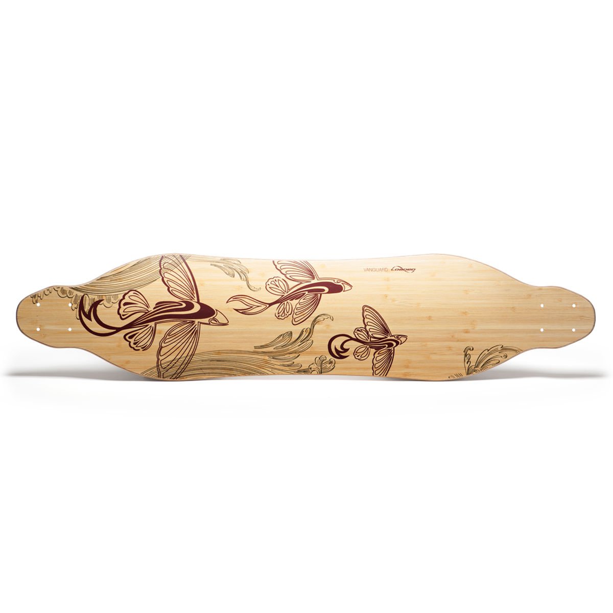 Loaded Boards Vanguard Bamboo Longboard Skateboard Deck (Flex 1)