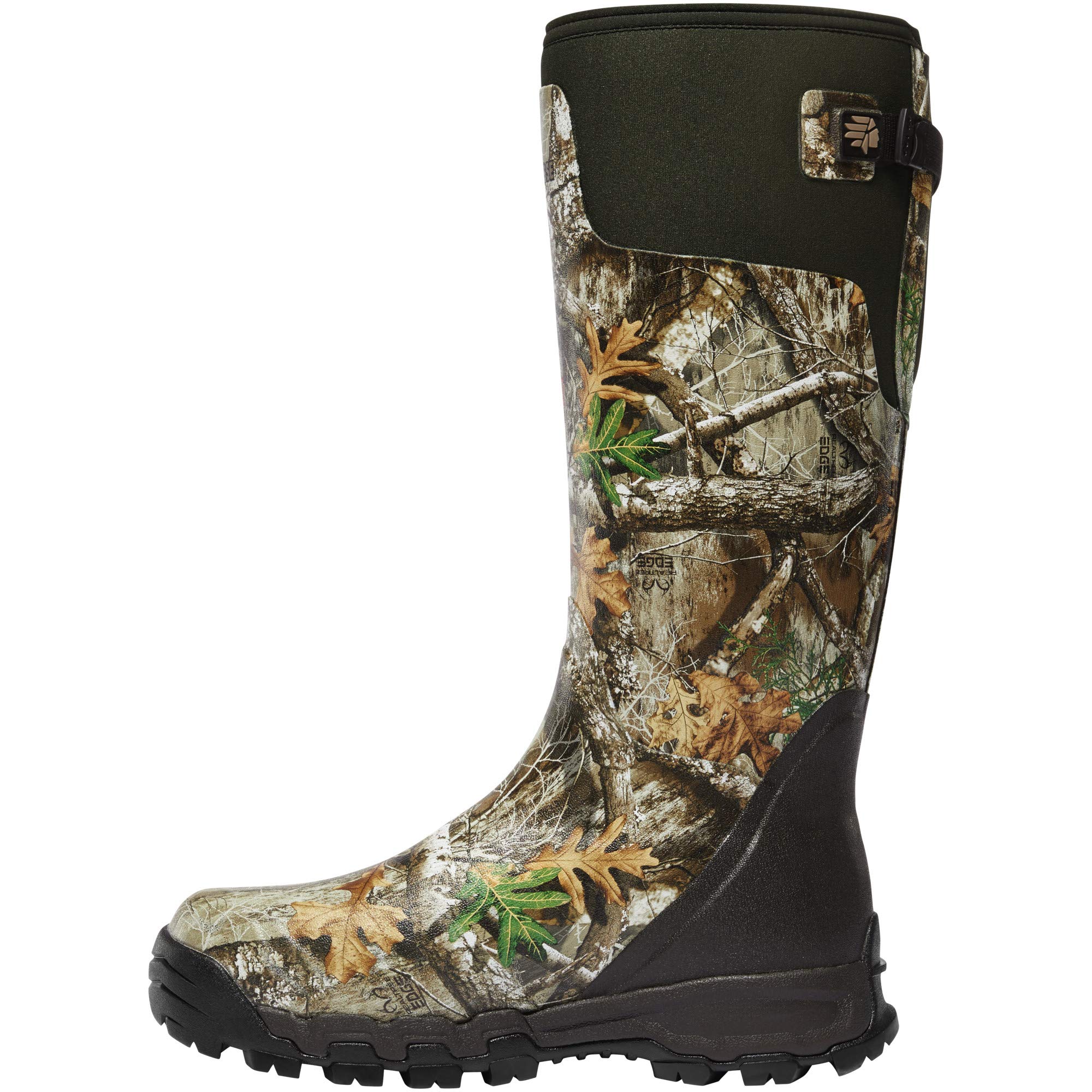 LaCrosse Alphaburly Pro 18" Insulated Hunting Boots for Men Featuring Waterproof Rubber, 400G thinsulate, and EVA Footbed, Realtree Edge - 11