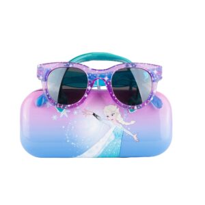 frozen ii kids sunglasses for girls, toddler sunglasses with kids glasses case (one size, frozen4) (frozen6, one size)