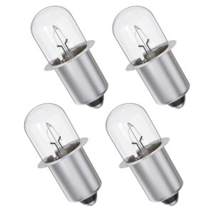 pokin for dewalt 18v xenon flashlight bulb dw9083 dw908 dw919 dc509-4 pack