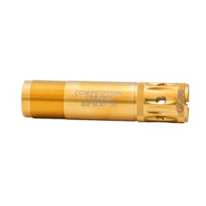 carlsons choke tubes 12 gauge for browning invector plus [ modified | 0.720 diameter ] stainless steel | gold competition target ported sporting clays choke tube | made in usa