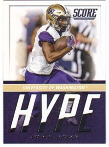 2017 panini score football hype #8 john ross