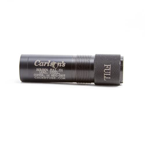 CARLSON’S Choke Tubes 28 Gauge Compatible for Beretta Benelli Mobil [ Full | 0.531 Diameter ] Blued Steel | Blued Sporting Clays Choke Tube | Made in USA