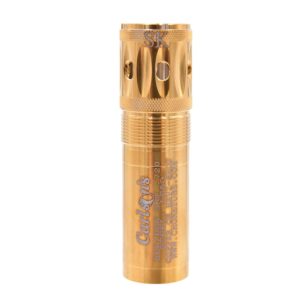 Carlsons Choke Tubes 12 Gauge Compatible for Beretta Benelli Mobil [ Skeet | 0.720 Diameter ] Stainless Steel | Gold Competition Target Ported Sporting Clays Choke Tube | Made in USA