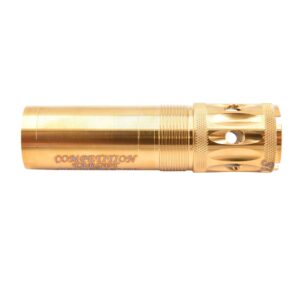 Carlsons Choke Tubes 12 Gauge Compatible for Beretta Benelli Mobil [ Skeet | 0.720 Diameter ] Stainless Steel | Gold Competition Target Ported Sporting Clays Choke Tube | Made in USA