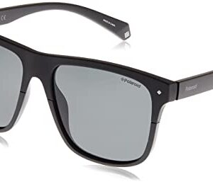 Polaroid Sunglasses Men's PLD6041/S Rectangular Sunglasses, Matte Havana , 56mm US