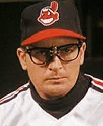 Wild Thing Rick Vaughn Skull Glasses (Clear Lens)