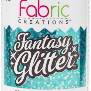 Fabric Creations Fantasy Fabric Ink Paint, 2 oz, Glitter Mermaids Tail