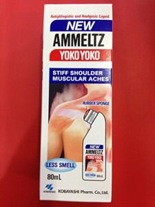 new ammeltz yoko yoko 80ml antiphlogistic and analgesic liquid less smell