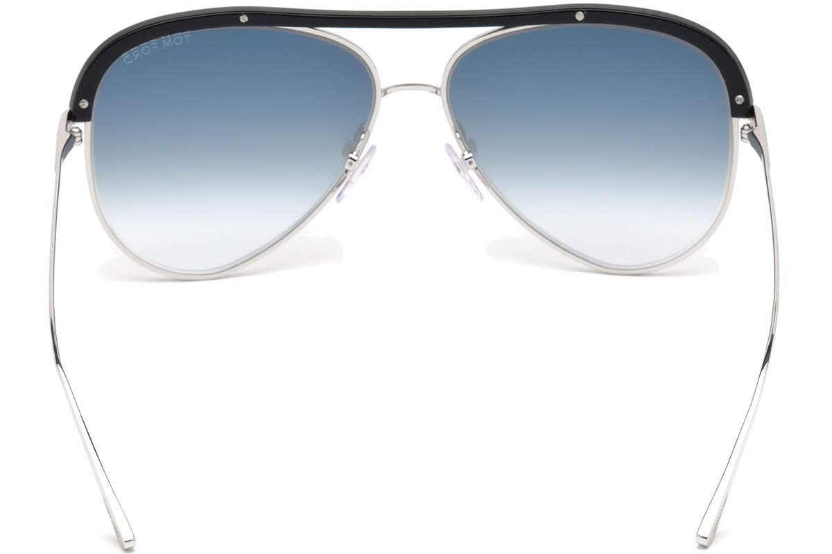 Tom Ford SABINE Smoke Gradient Pilot Ladies Sunglasses FT0606-18B