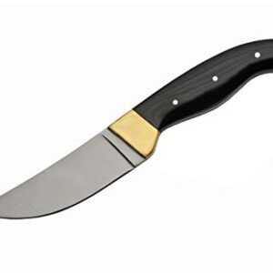 SZCO Supplies Slim Horn Hunting Knife, Black