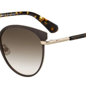 Kate Spade Women's Janalee Round Sunglasses, Havana, 53 mm