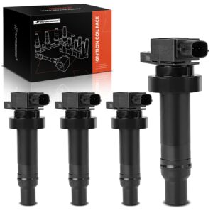 a-premium ignition coil pack set of 4 compatible with kia soul 2010 2011 l4 1.6l 27301-2b010