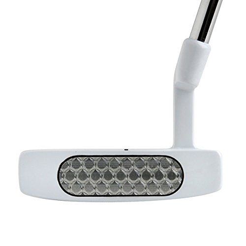 Bionik 105 Nano White Golf Putter Right Handed Semi Mallet Style with Alignment Line Up Hand Tool 32 Inches Petite Lady's Perfect for Lining up Your Putts