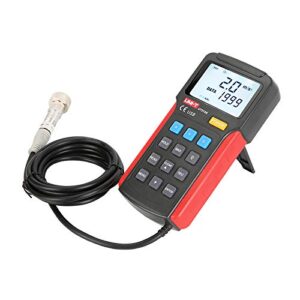 UNI-T UT315A LCD Vibration Tester Meter Acceleration 0.1~199.9m/s2 Velocity 0.01~19.99cm/s Displacement 0.001~1.999mm Long & Short External Probe USB Max Mode PC Software