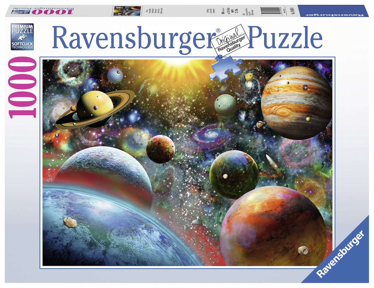 Ravensburger Planetary Vision Jigsaw Puzzle - Engaging 1000-Piece Puzzle for Kids and Adults | Unique Softclick Technology | Anti-Glare Surface | Ideal Christmas Gift | FSC Certified