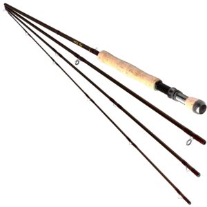 10' # 5/6 carbon fly fishing rod pole 4 pieces medium-fast action light feel 3 meters length trout river fishing