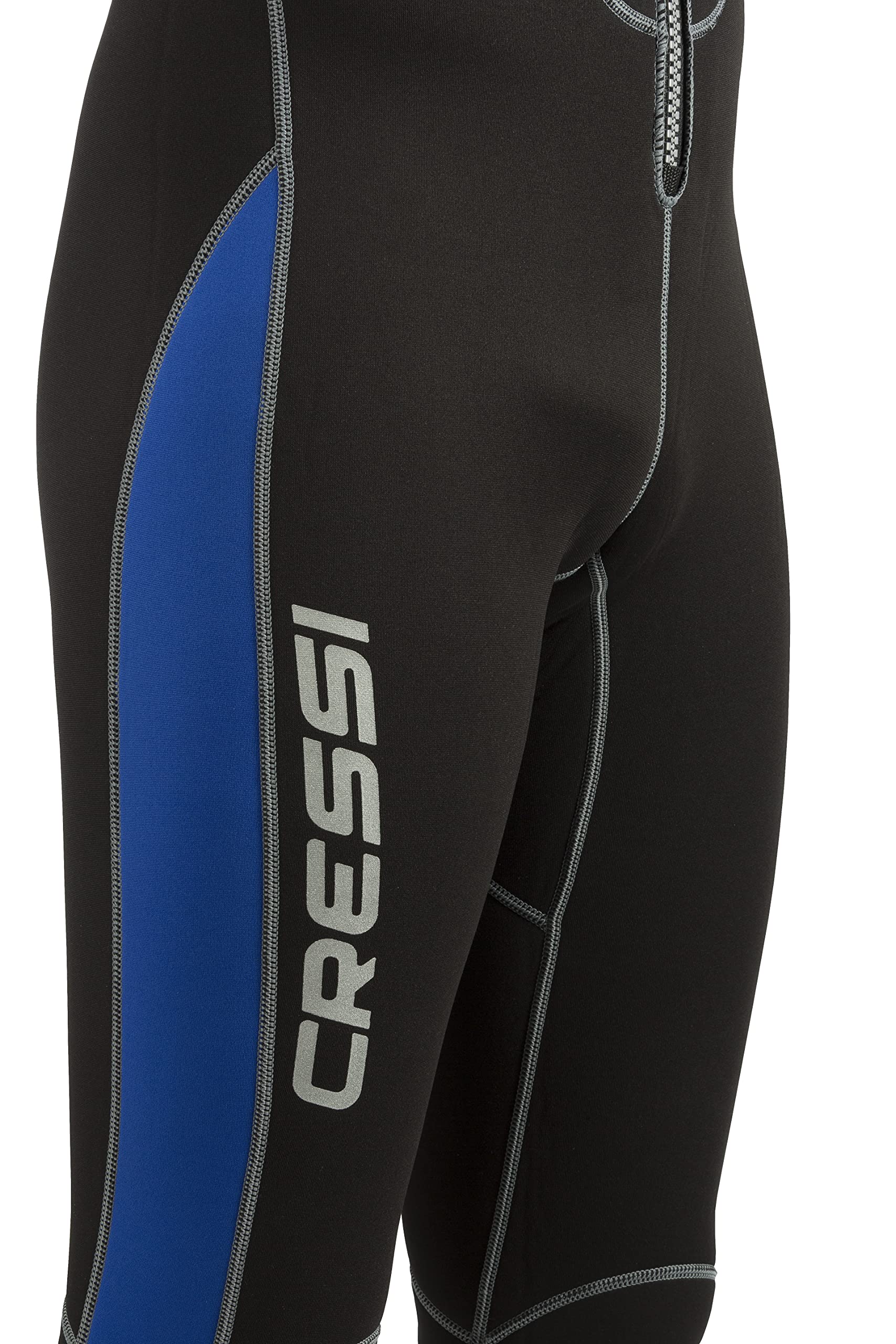 Cressi Lido Long, Black/Blue, 2XL [Duplicate]