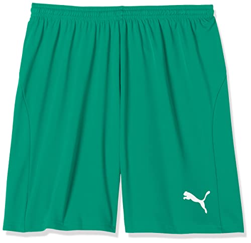 PUMA Men's LIGA Core Shorts, Pepper Green/White, M