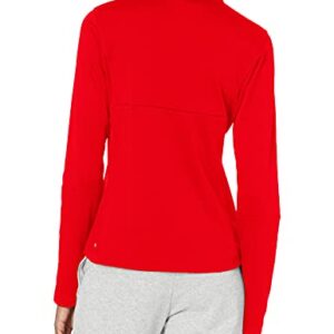 PUMA womens 1/4 Liga Training 1 4 Zip Top, Puma Red/Puma White, X-Small US