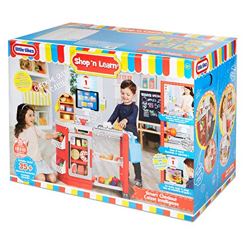 Little Tikes Shop 'N Learn Smart Checkout, 31.75 L x 13.75 W x 40.00 H Inches