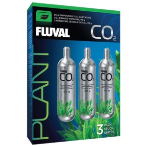 fluval disposable 3.35 oz co2 cartridge (3 pack), 17559