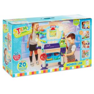 Little Tikes STEM Jr. Wonder Lab Toy with Experiments for kids Multicolor, 28.00 L x 16.00 W x 33.50 H Inches