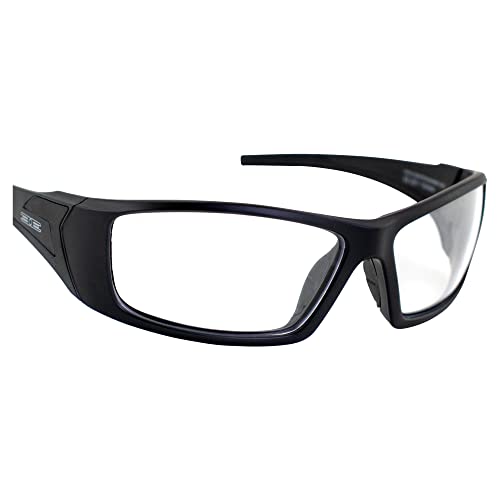 Epoch Eyewear Liberator Golf Sport Sunglasses Black Frame Clear Polycarbonate Lens