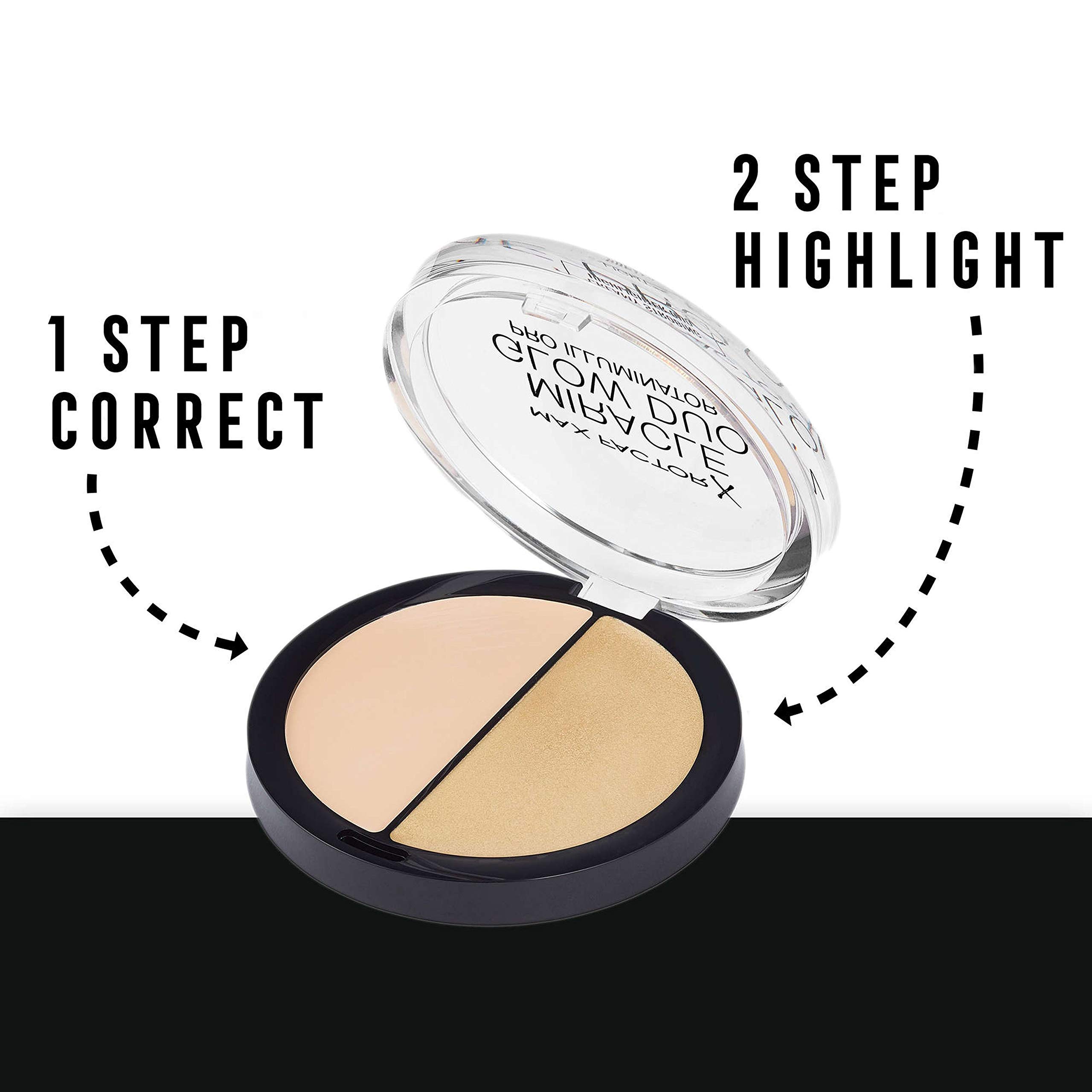 Max Factor Miracle Glow Duo Pro Illuminator Highlighter 10 Light, 11g