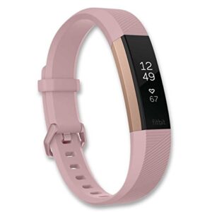 Fitbit Alta HR and Alta Classic Accessory Band (Pink, Large)