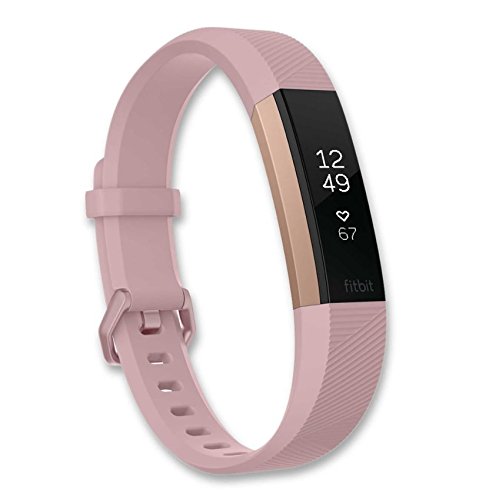 Fitbit Alta HR and Alta Classic Accessory Band (Pink, Large)