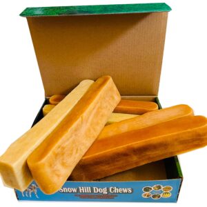 Snow Hill Himalayan Yak Cheese Dog Chews XXL 3 lbs Long Lasting, Gluten GMO Free Protein-Rich Fresh Yaky Golden Cheese Treats of Himalayas, Nepal