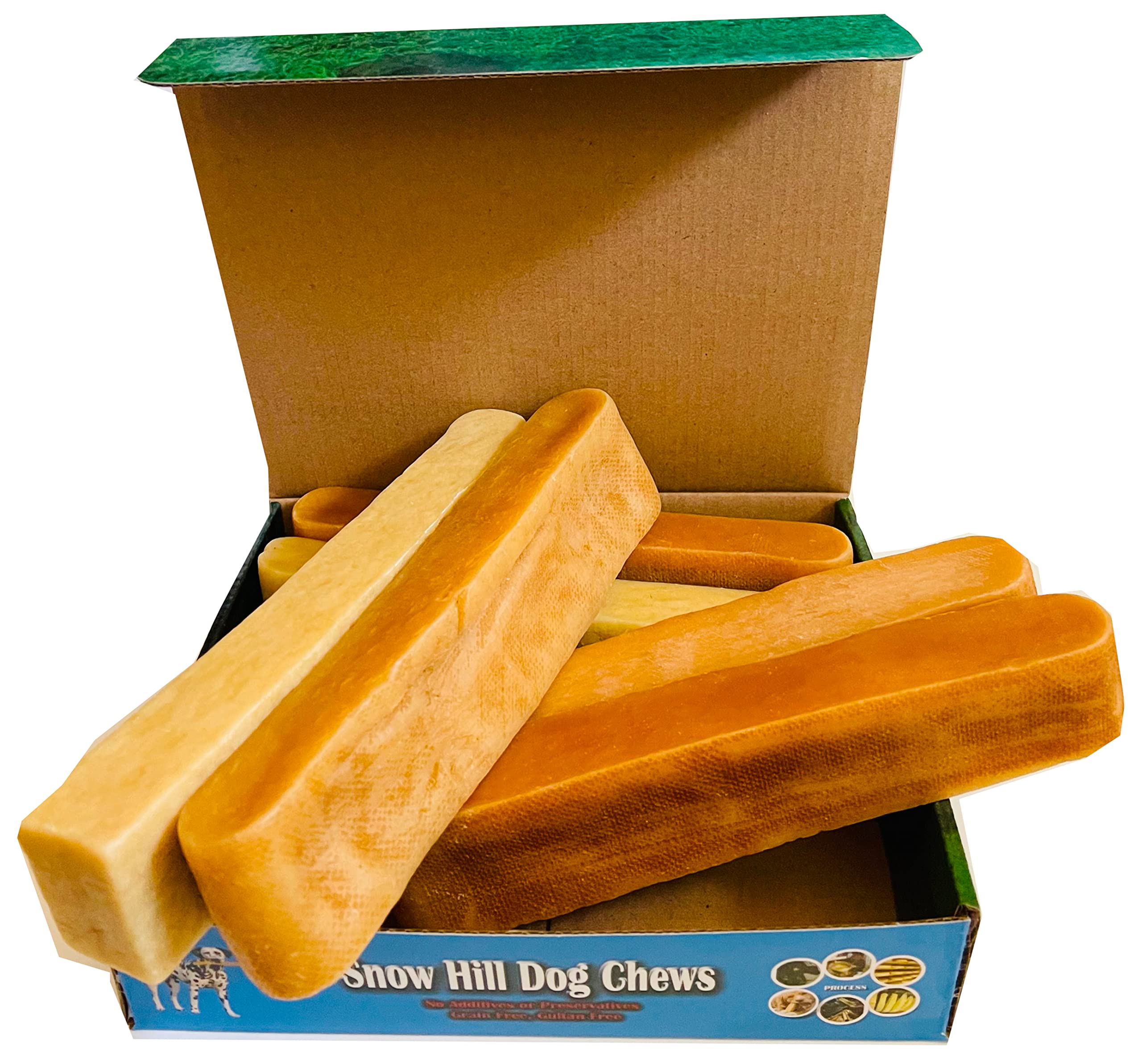 Snow Hill Himalayan Yak Cheese Dog Chews XXL 3 lbs Long Lasting, Gluten GMO Free Protein-Rich Fresh Yaky Golden Cheese Treats of Himalayas, Nepal