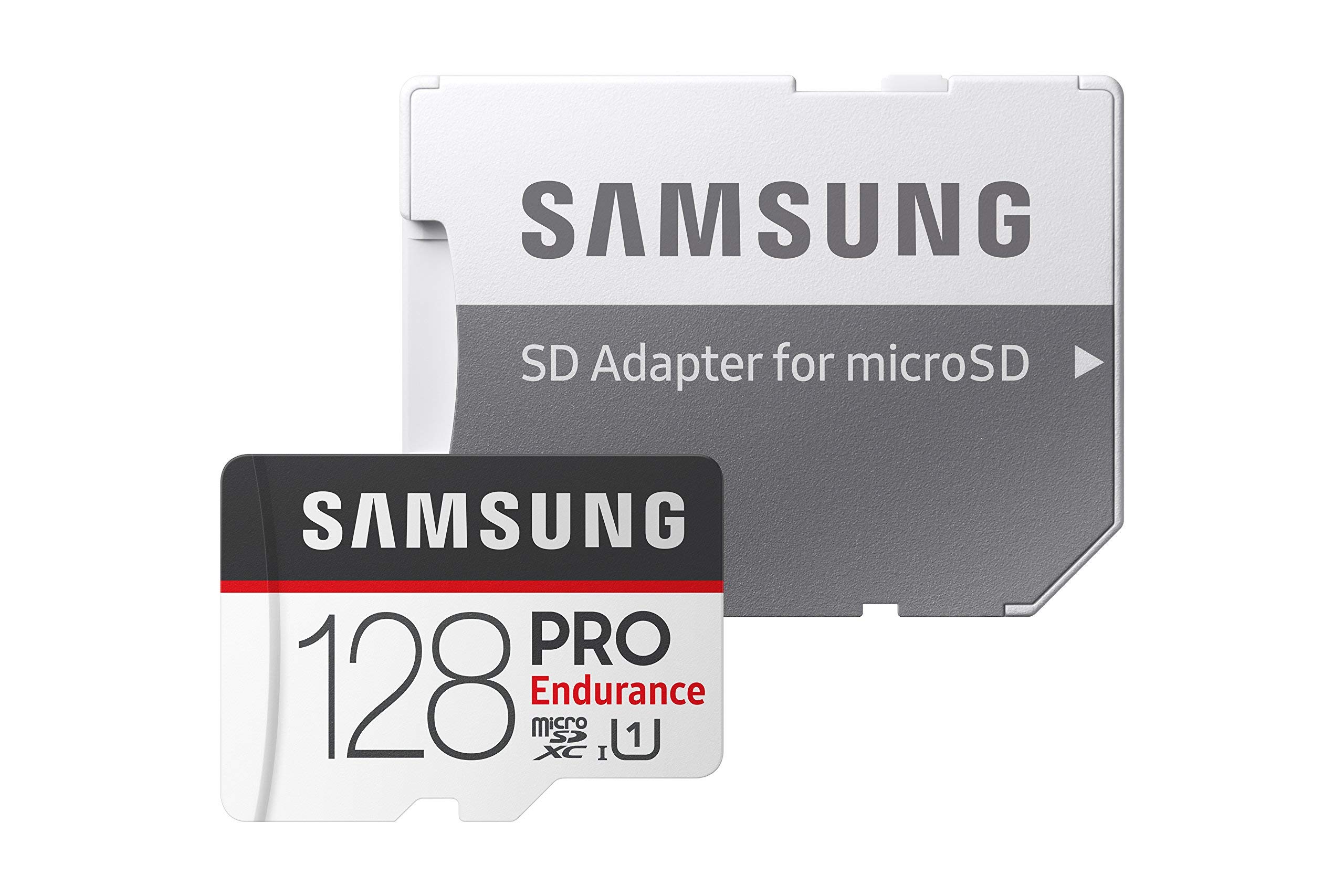 Samsung PRO Endurance 128GB 100MB/s (U1) MicroSDXC Memory Card with Adapter (MB-MJ128GA/AM)