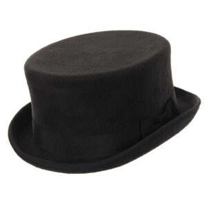 elope John Bull Vintage Steampunk Low Profile Black Top Hat Standard