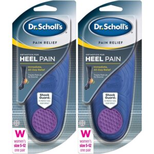 Dr. Scholl's Heel Pain Relief Orthotics Women's 5-12 1 Pair (Pack of 2)