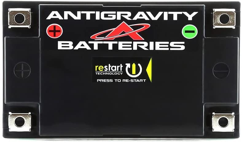 Antigravity ATX30-RS Lithium Motorsport Battery w/BMS & Re-Start Technology - 880cca 5.75 Pounds 30Ah - Replaces YTX30 YTX30L-BS YIX30 YIX30L-BS GYZ32HL