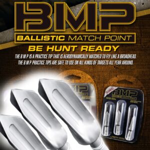 G5 Outdoors DEADMEAT BMP 3PK 125 Grain, Silver