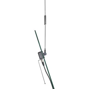 tram(r) 1192 pre-tuned 150-154 vhf / 450-470 mhz uhf dual-band land mobile glass mount antenna, no size, black