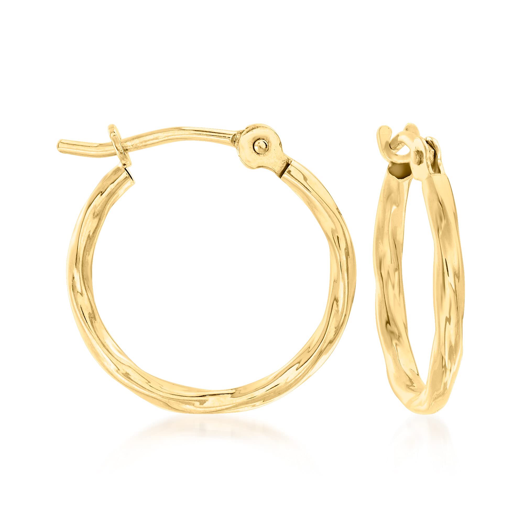 Ross-Simons 14kt Yellow Gold Jewelry Set: 3 Pairs Of Huggie Hoop Earrings