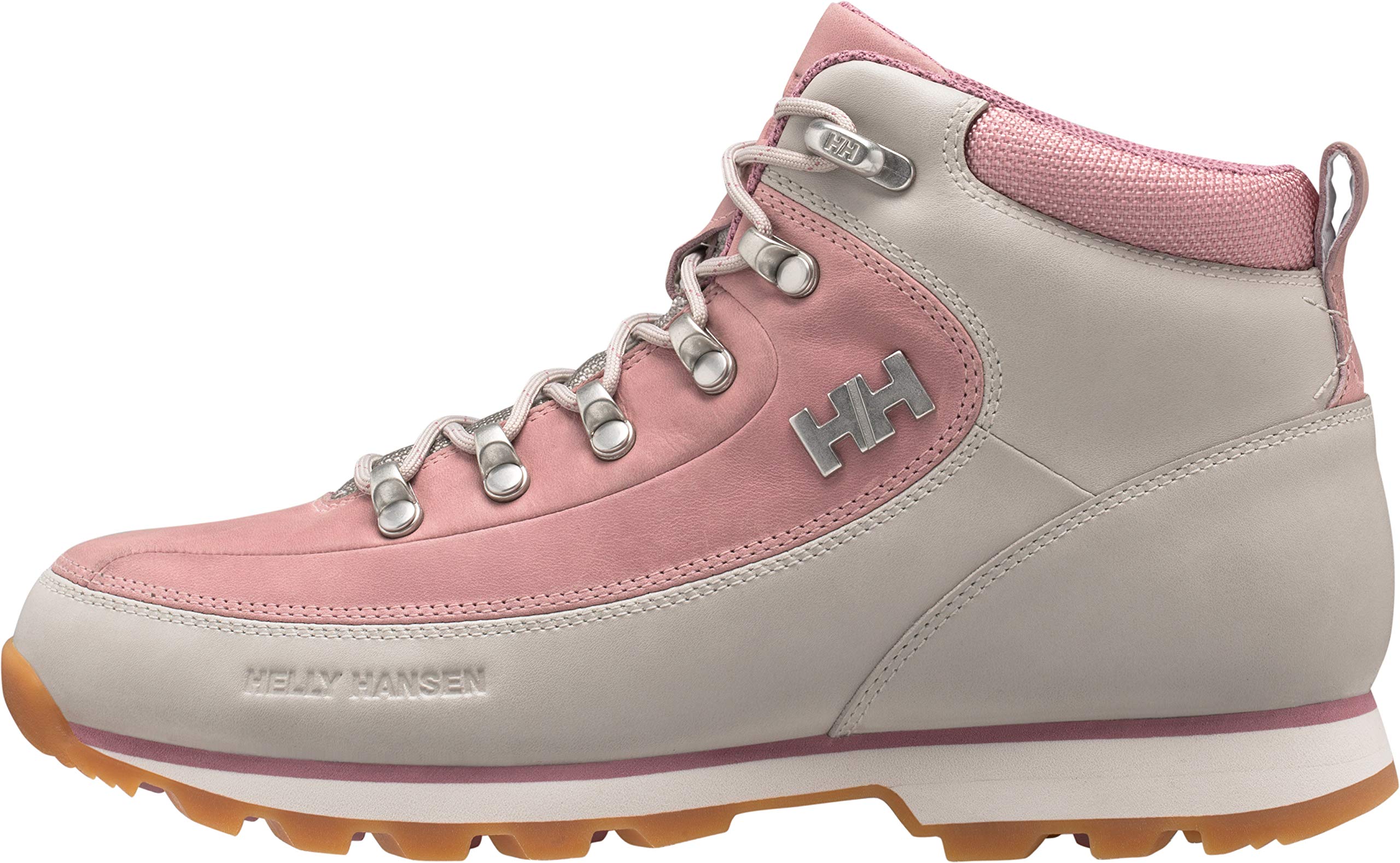 Helly Hansen Women's High Rise Hiking Boots, Silver Cloud/Bridal Rose, 41