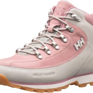 Helly Hansen Women's High Rise Hiking Boots, Silver Cloud/Bridal Rose, 41