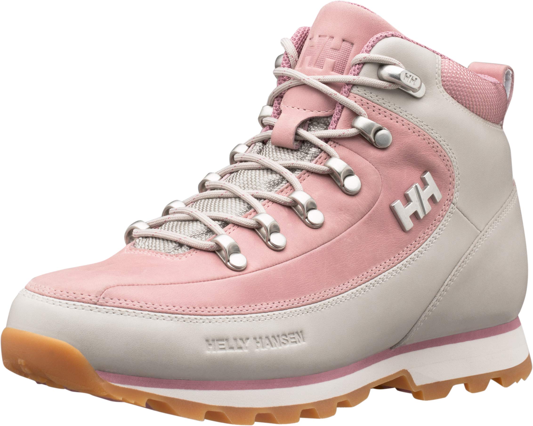 Helly Hansen Women's High Rise Hiking Boots, Silver Cloud/Bridal Rose, 41