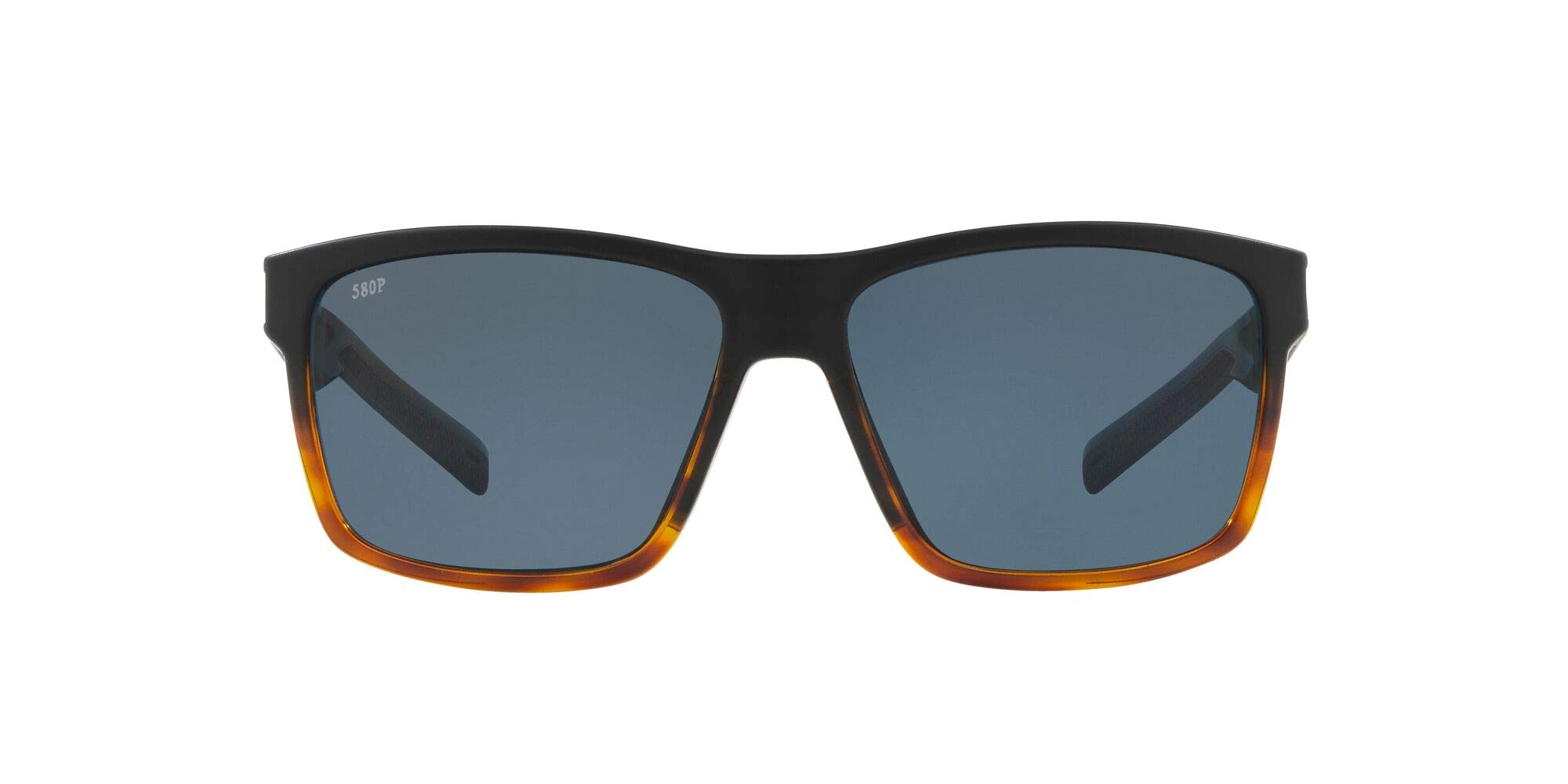 Costa Del Mar Man Sunglasses Black/Shiny Tortoise Frame, Gray Lenses - 60MM