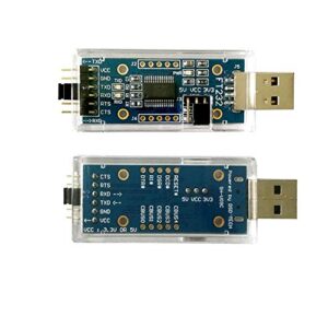 DSD TECH SH-U09C USB to TTL Serial Adapter with FTDI FT232RL Chip Compatible with Windows 11, 10, 7 and Mac OS