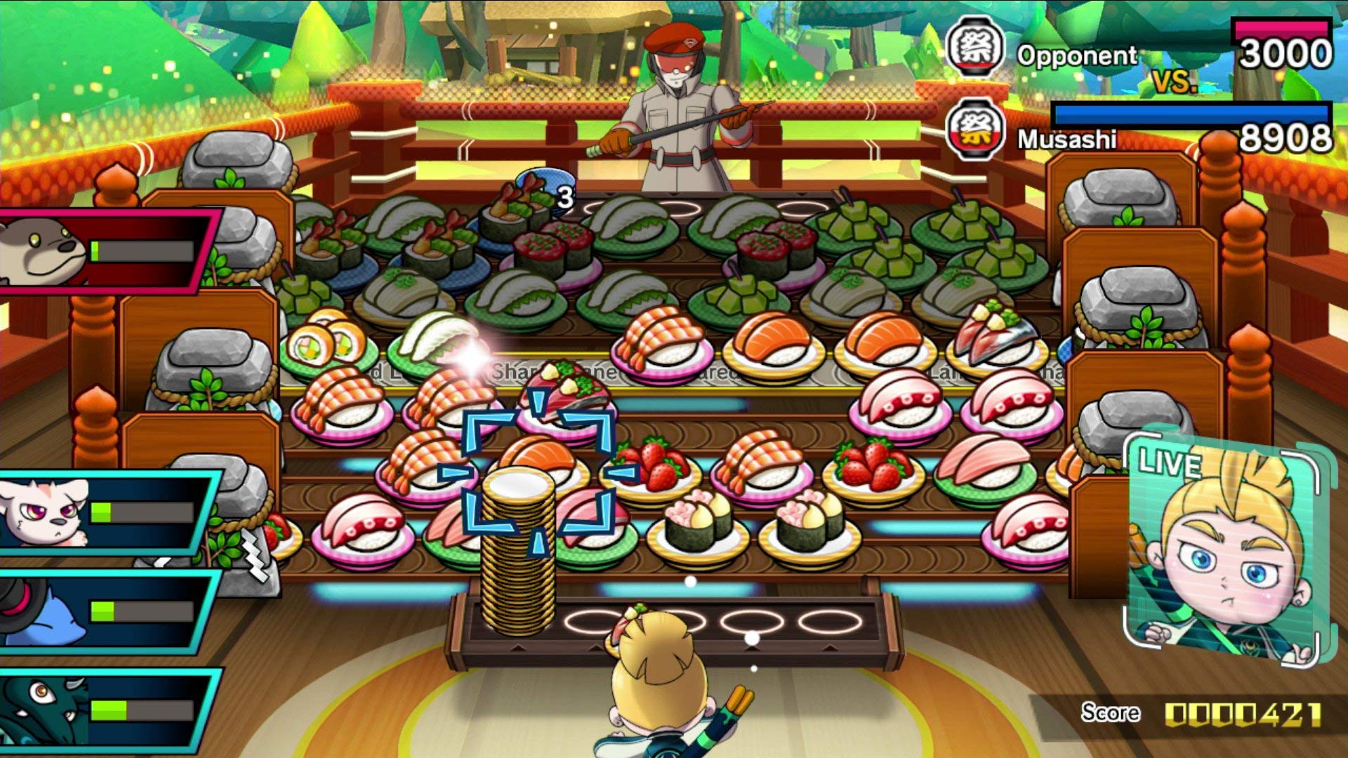 Sushi Striker: The Way of The Sushido - Nintendo 3DS