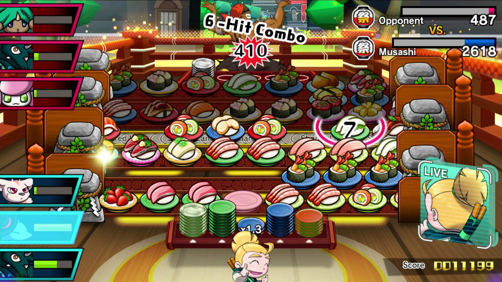 Sushi Striker: The Way of The Sushido - Nintendo 3DS